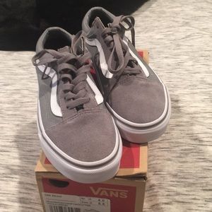 Brand New Old School Gravy & White Vans